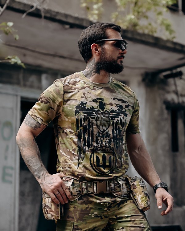 Тактична футболка для відведення поту roman eagle ДЛ7029 - 4