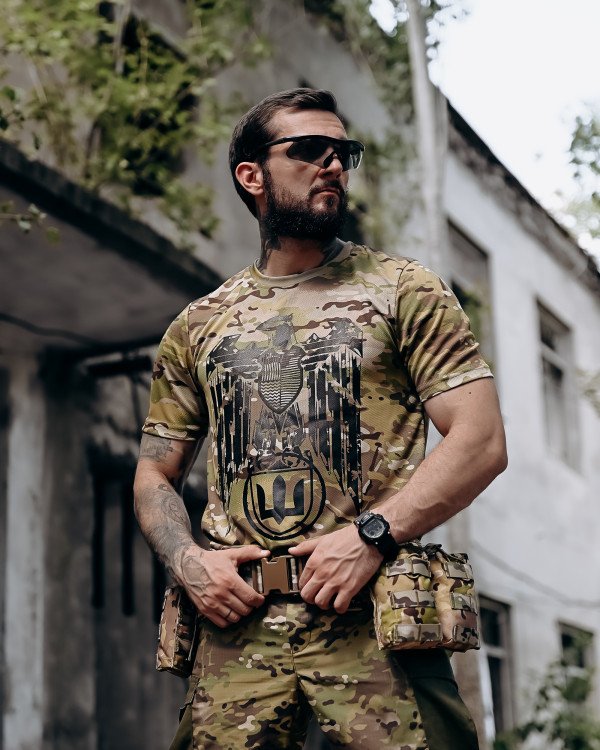 Тактична футболка для відведення поту roman eagle ДЛ7029 - 8