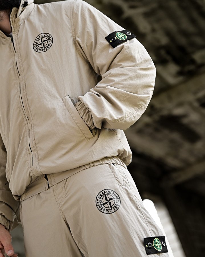 Спортивний костюм Stone Island submariner беж ВТ7645 - фото 10