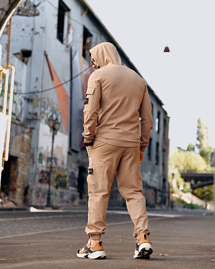 Спортивний Костюм Stone Island беж 4 ДЛ6301 - фото 8