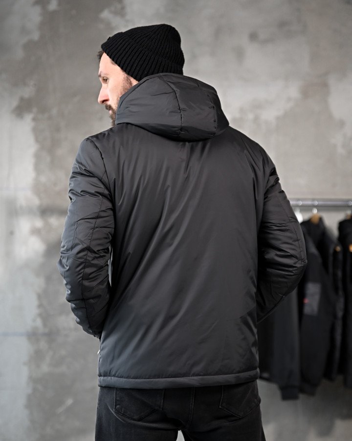 Демісезонна куртка calipso black РП7446 - фото 3