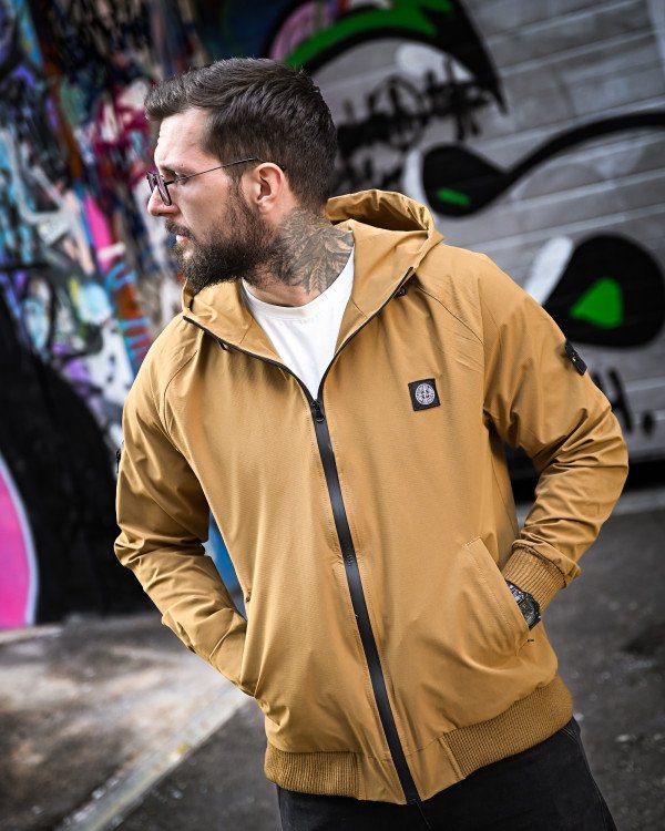 Міська Куртка Stone island кишеня coyot 4 ДЛ7036 - 6