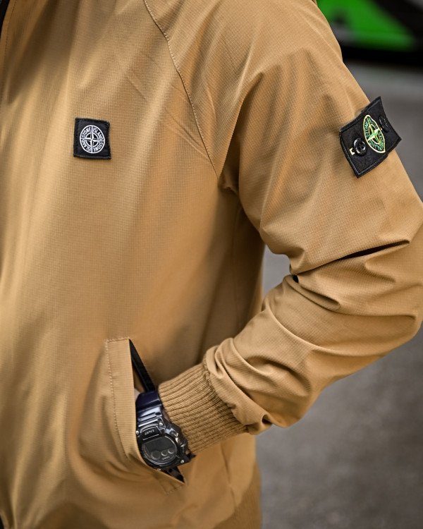 Міська Куртка Stone island кишеня coyot 4 ДЛ7036 - 9