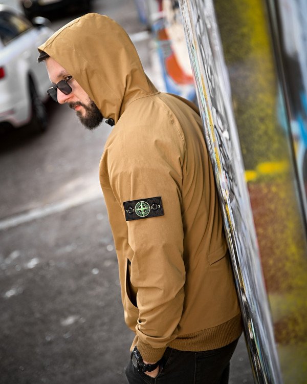 Міська Куртка Stone island кишеня coyot 4 ДЛ7036 - 11
