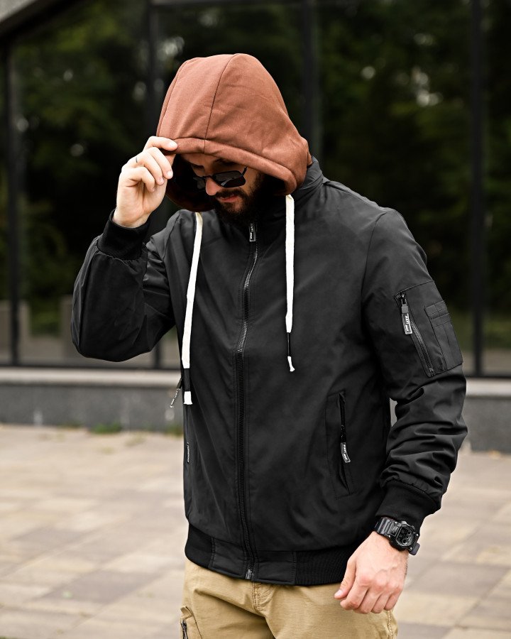 Демісезонна куртка Generous black ПП7846