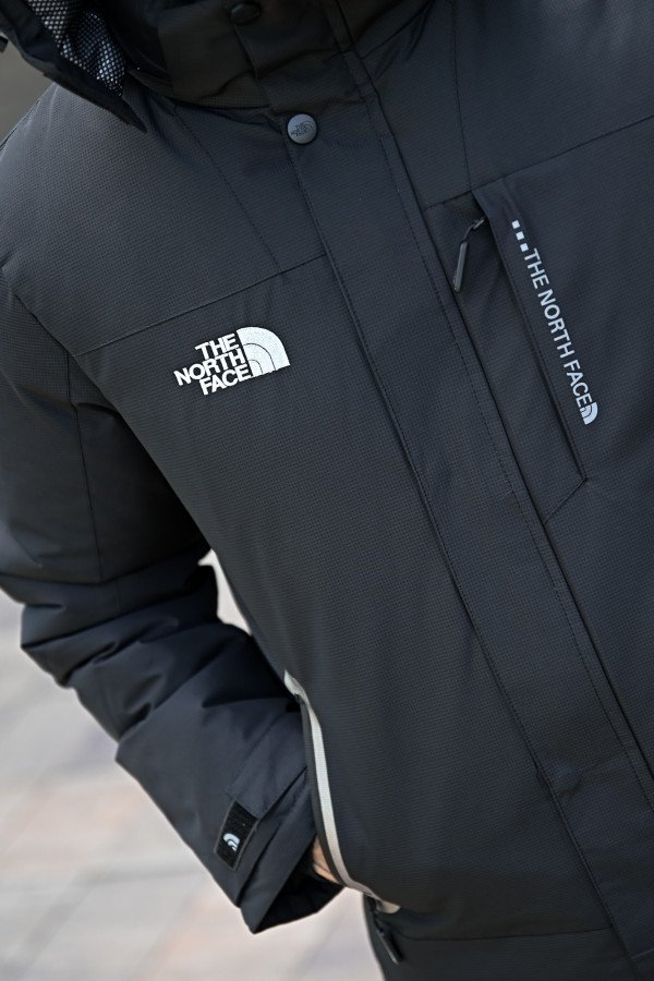 Чоловіча куртка The North Face black з підкладкою OMNI-HEAT ПП7850 - фото 4