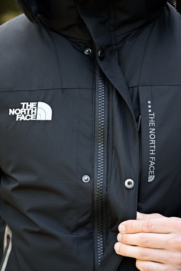 Чоловіча куртка The North Face black з підкладкою OMNI-HEAT ПП7850 - фото 6