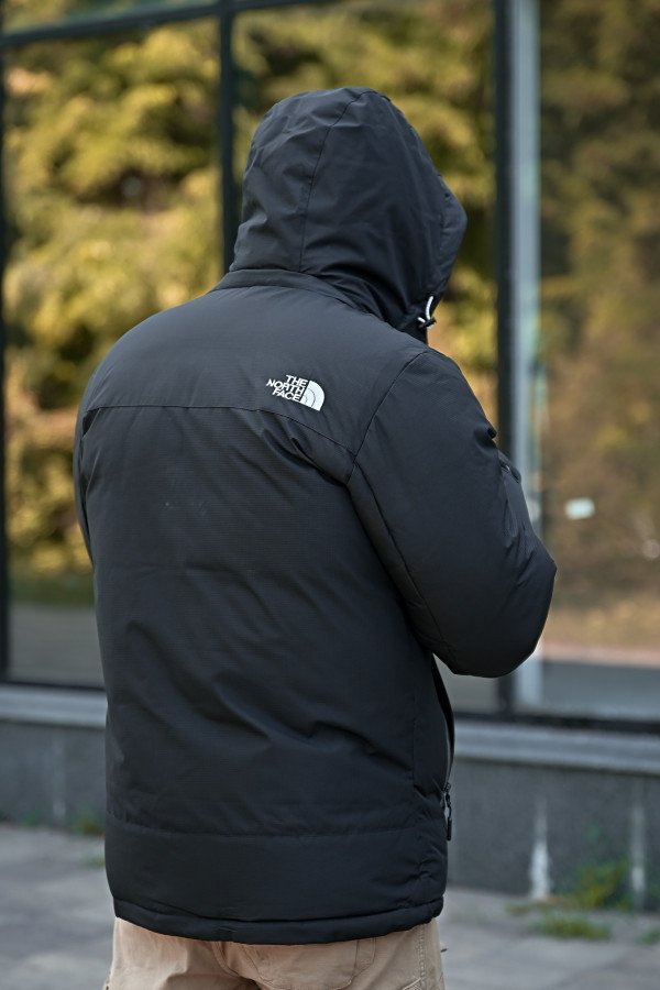 Чоловіча куртка The North Face black з підкладкою OMNI-HEAT ПП7850 - фото 7