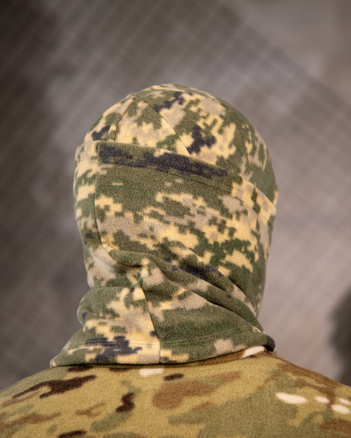 intelligence пиксель набор шапка и баф флис шапка с бафом мужской тактический милитари для туризма для походов