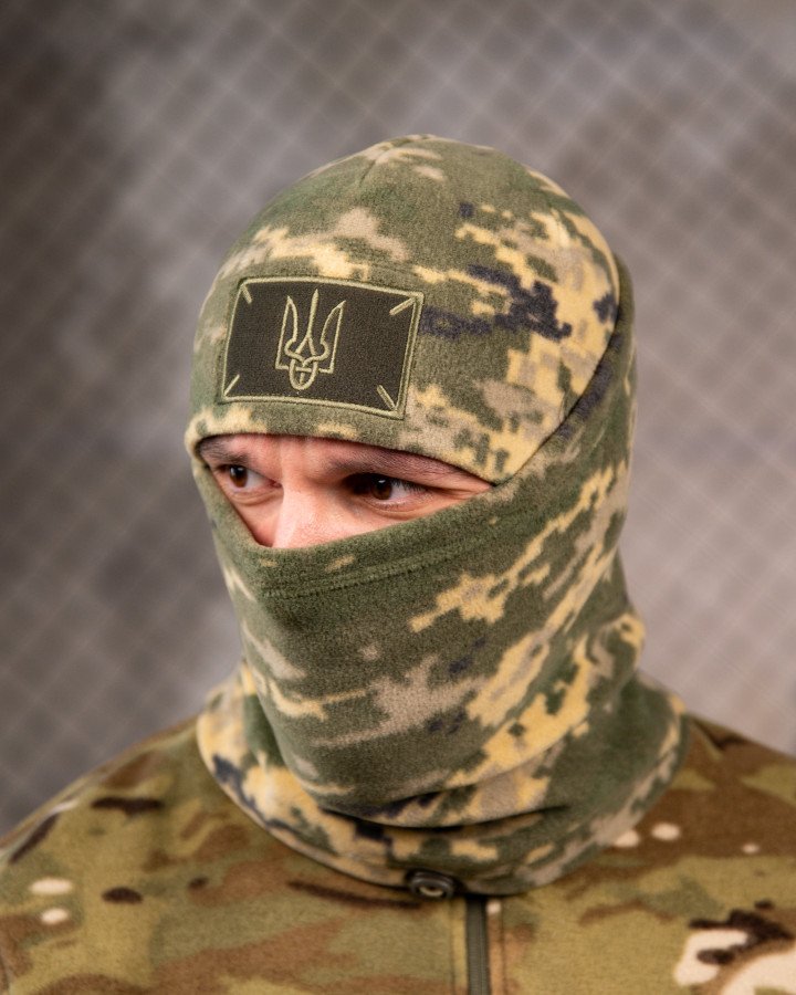 intelligence пиксель набор шапка и баф флис шапка с бафом мужской тактический милитари для туризма для походов