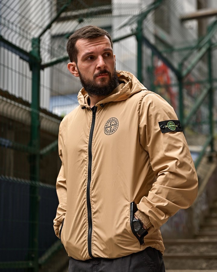 Вітровка кишеня Stone Island coyot 4 ПП8084