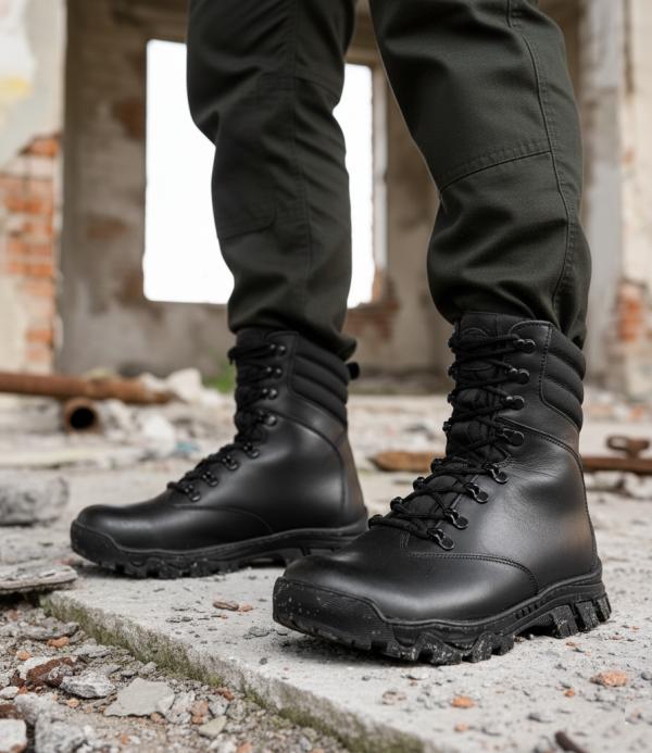 Зимові тактичні черевики FRIDRIX black ВТ6821 - 3