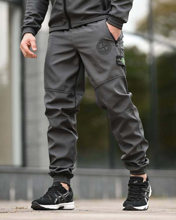 Зимовий костюм Stone island grot grey 4  ВТ68057 - 11