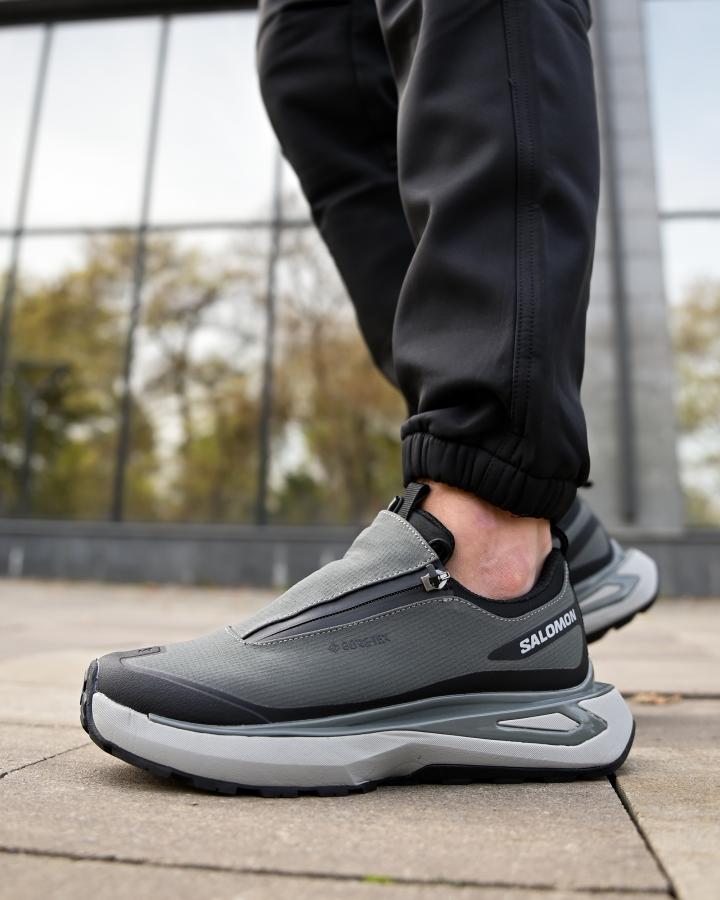 Зимові термо кросівки Salomon grey 4 ТР6429