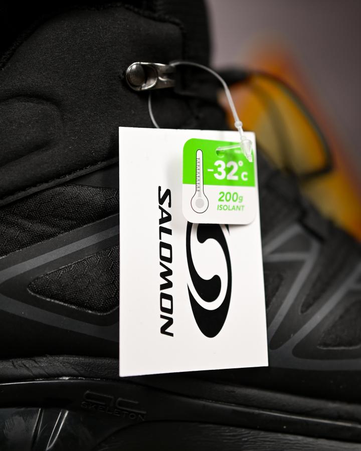 Термо кросівки Salomon statix black 4 ТР6465 - фото 2