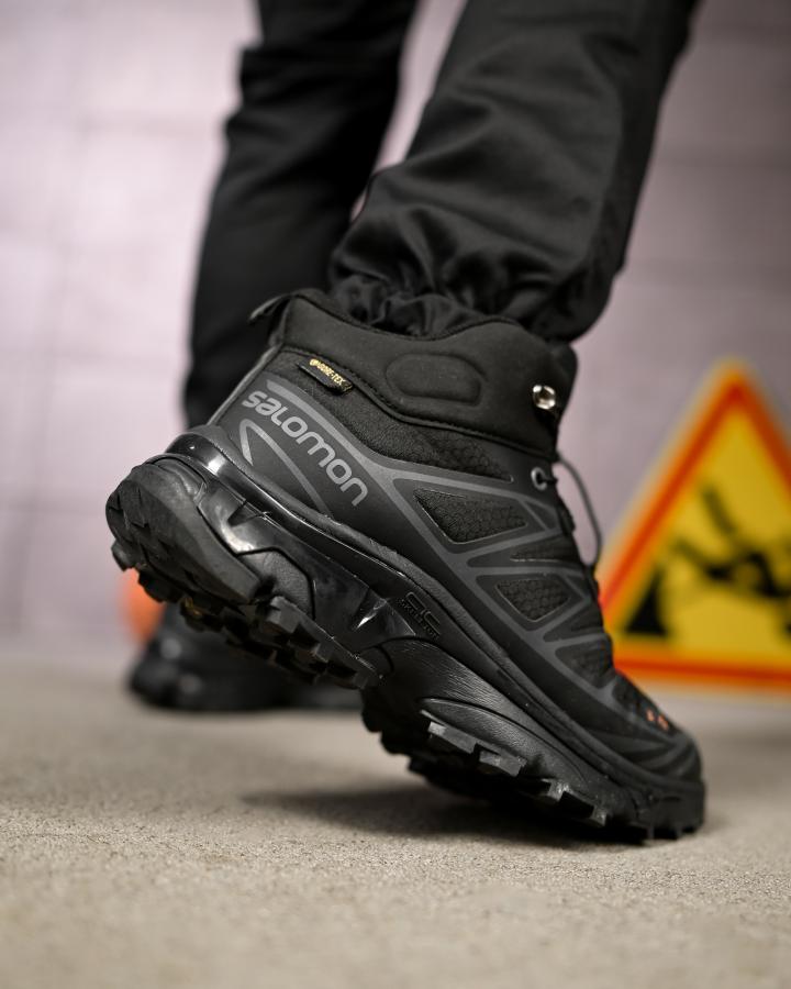 Термо кросівки Salomon statix black 4 ТР6465 - фото 3