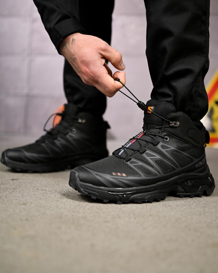 Термо кросівки Salomon statix black 4 ТР6465 - фото 4