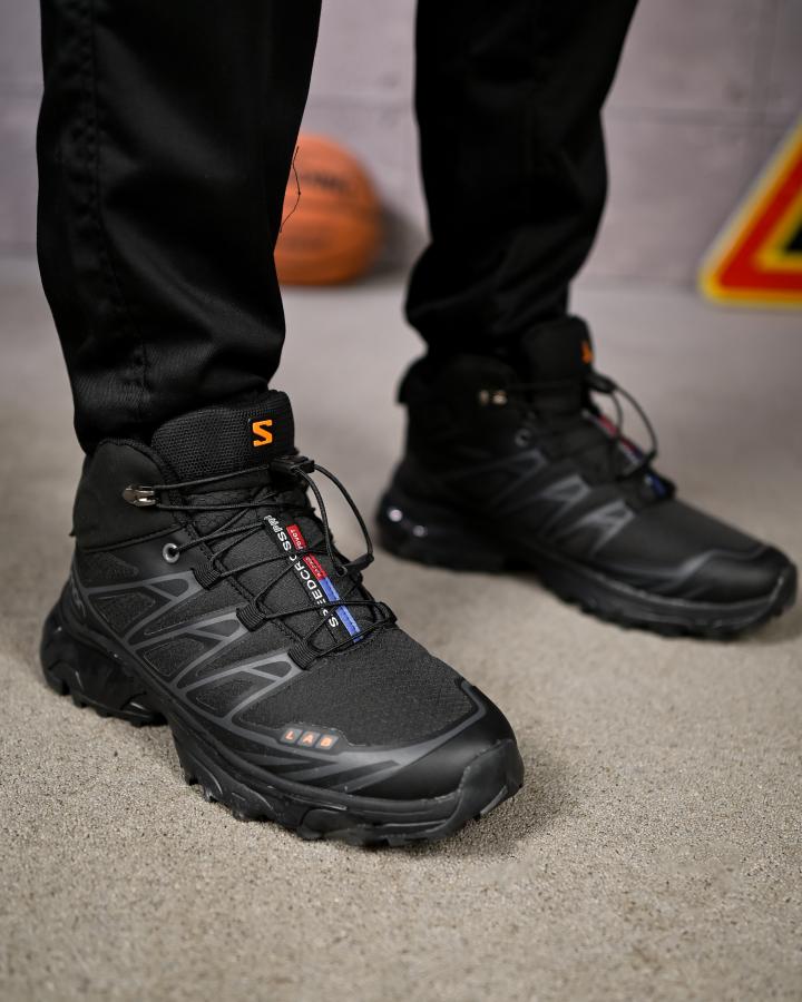 Термо кросівки Salomon statix black 4 ТР6465 - фото 6