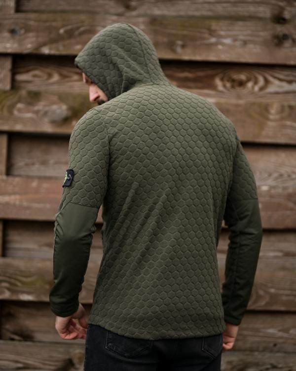 Флісова кофта STONE green ПП8056 - 5