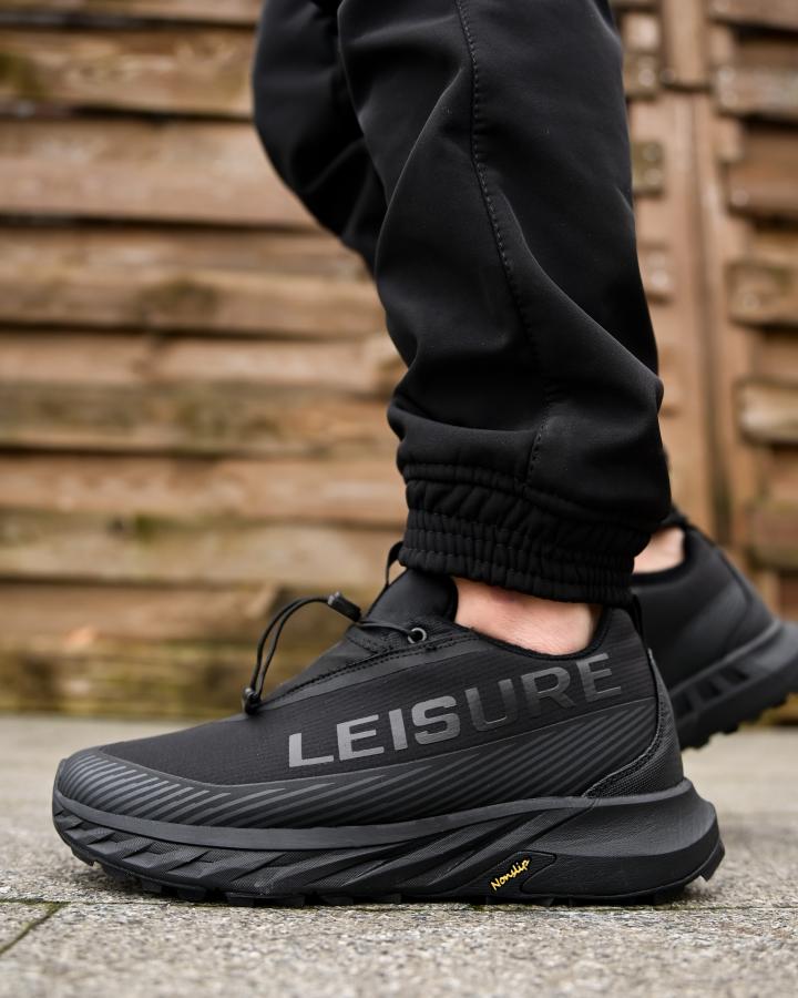 термо кросівки Leisure black 4 ТР6509