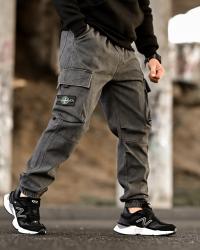 Зимові штани джогери stone grey 4 ТР6546