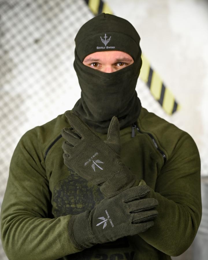 3в1 Single Sword олива тактический набор 3 в 1 флис флисовый комплект 3 в 1 для туризма для походов для города