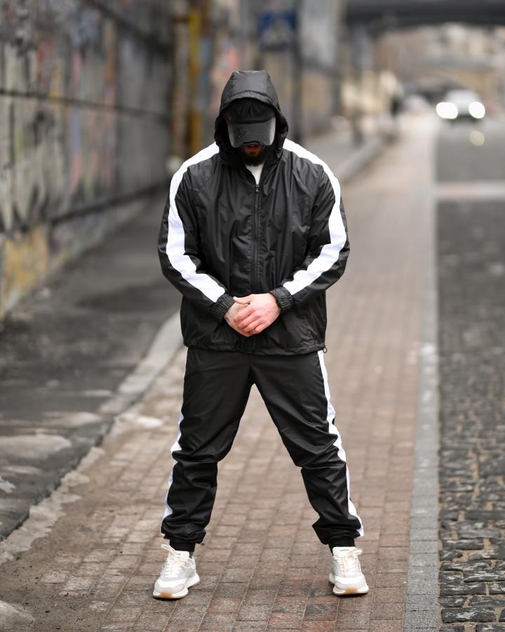 Спортивний костюм Wind Track (Black Edition) ВТ5356 - фото 3
