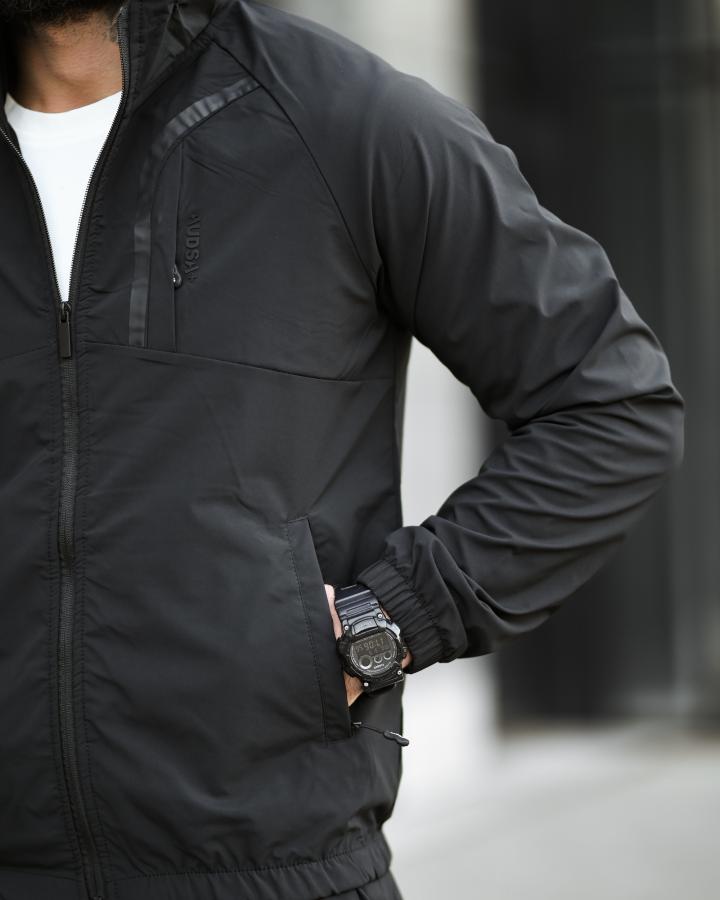 Чоловічий спортивний костюм steller black ТР6791 - фото 6