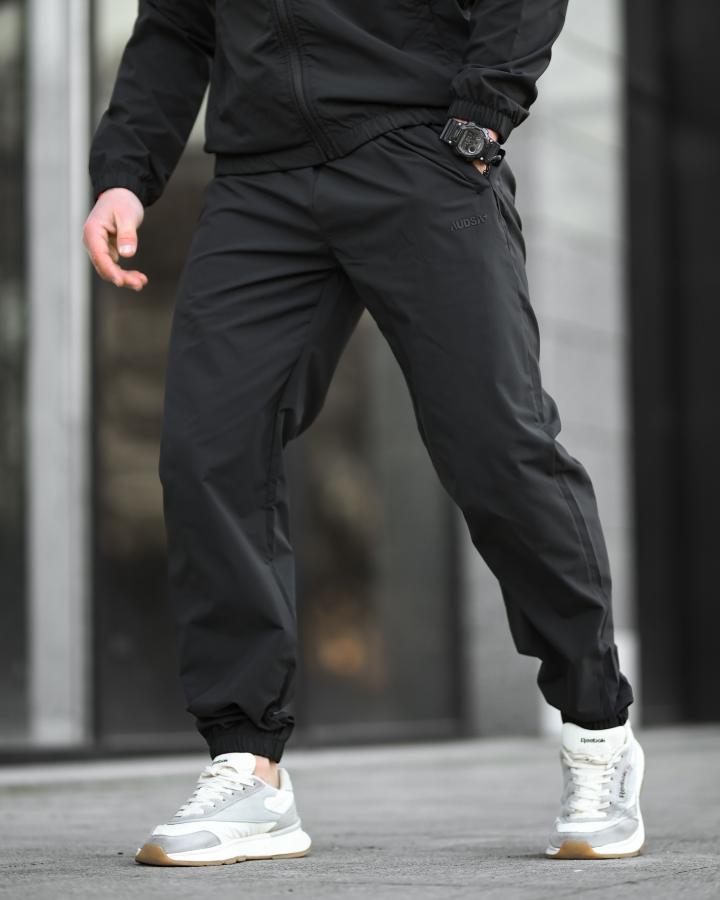 Чоловічий спортивний костюм steller black ТР6791 - фото 8