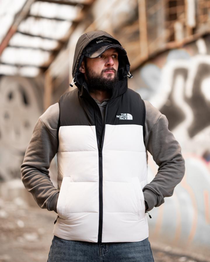 Чоловіча безрукавка TNF ch/b ТР6807 - фото 4