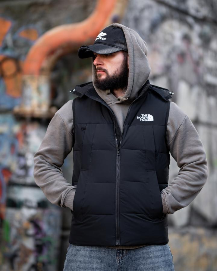 Чоловіча жилетка TNF black ТР6806 - фото 2