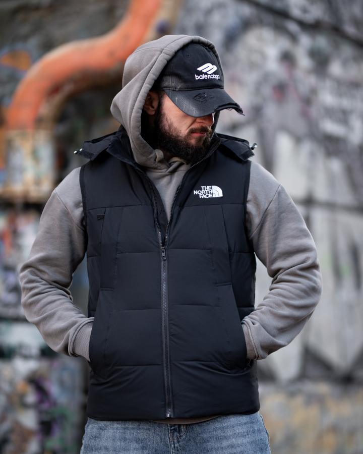 Чоловіча жилетка TNF black ТР6806 - фото 3