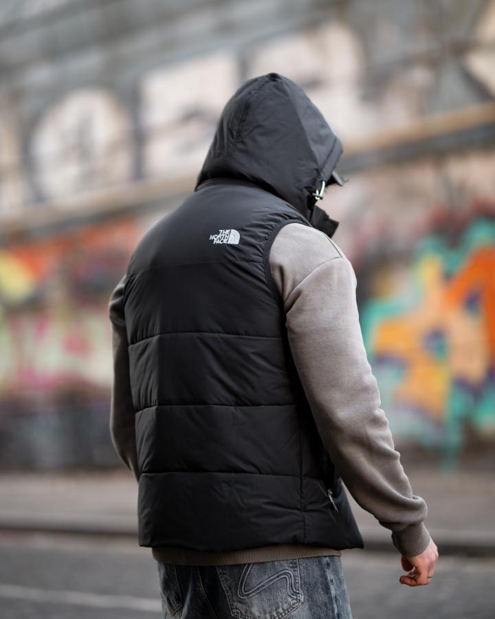 Чоловіча безрукавка TNF total black ТР6808 - фото 6