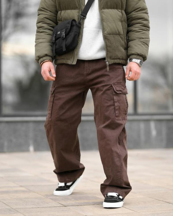 Карго штани Oversize brawn ВТ5311 - 3