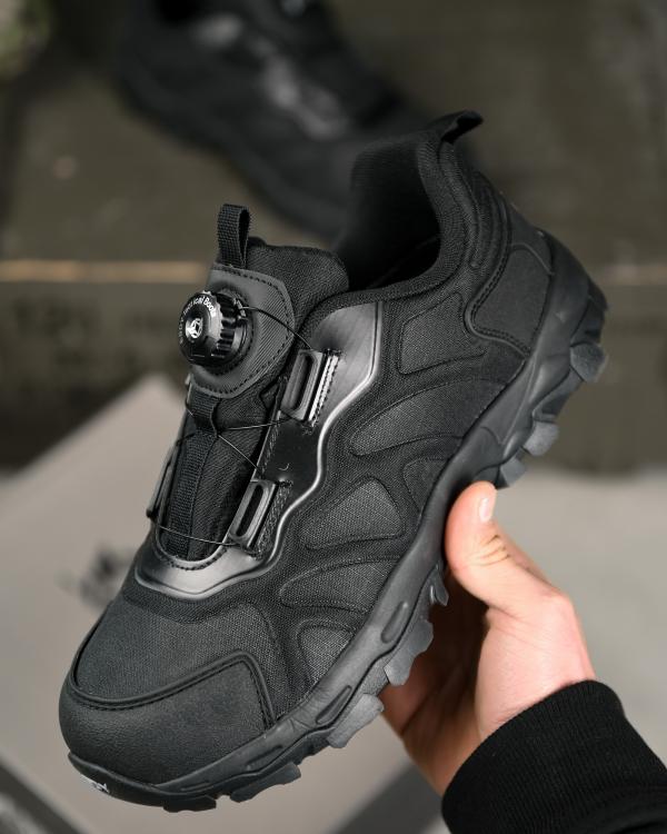 Кросівки Тактичні з автошнурівкою black ТР6832 - 7