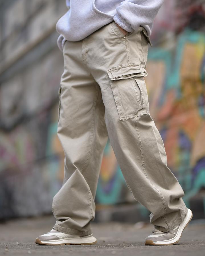 Карго штани Oversize grey ВТ5297