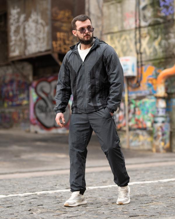 Спортивний костюм RETRO Nk darck grey ТР6945 - 5