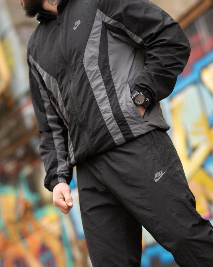 Спортивний костюм RETRO nk black ТР6947 - фото 8