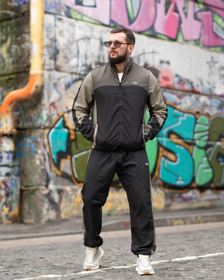 Спортивний костюм RETRO Lac black/green ТР6939
