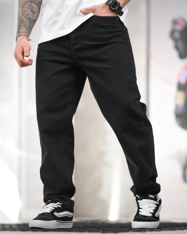 Джинси stussy ballon чорні ТР6860 - фото 2