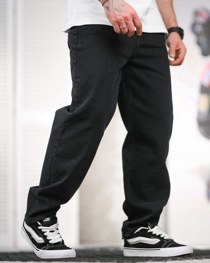 Джинси stussy ballon чорні ТР6860 - фото 3