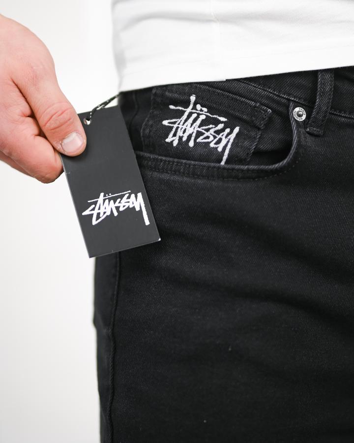Джинси stussy ballon чорні ТР6860 - фото 4