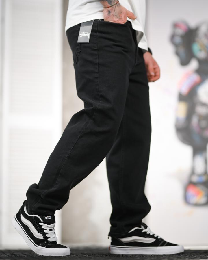 Джинси stussy ballon чорні ТР6860 - фото 7