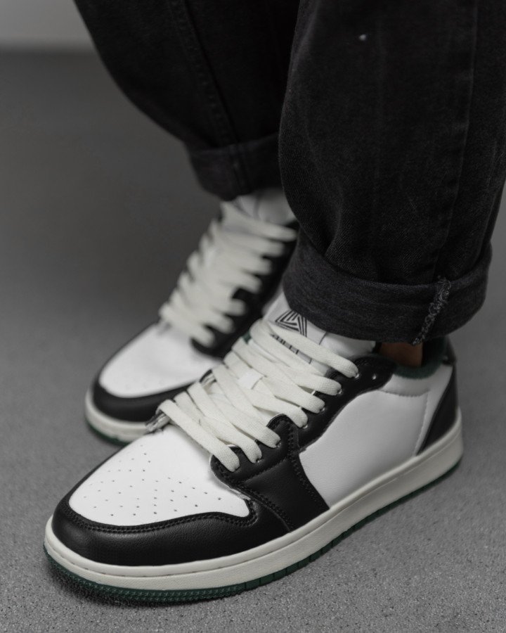 Чоловічі кросівки dunk white/green ТР6264 - фото 2