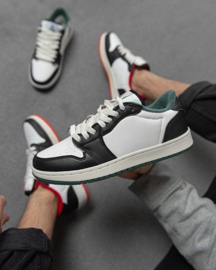 Чоловічі кросівки dunk white/green ТР6264 - фото 6
