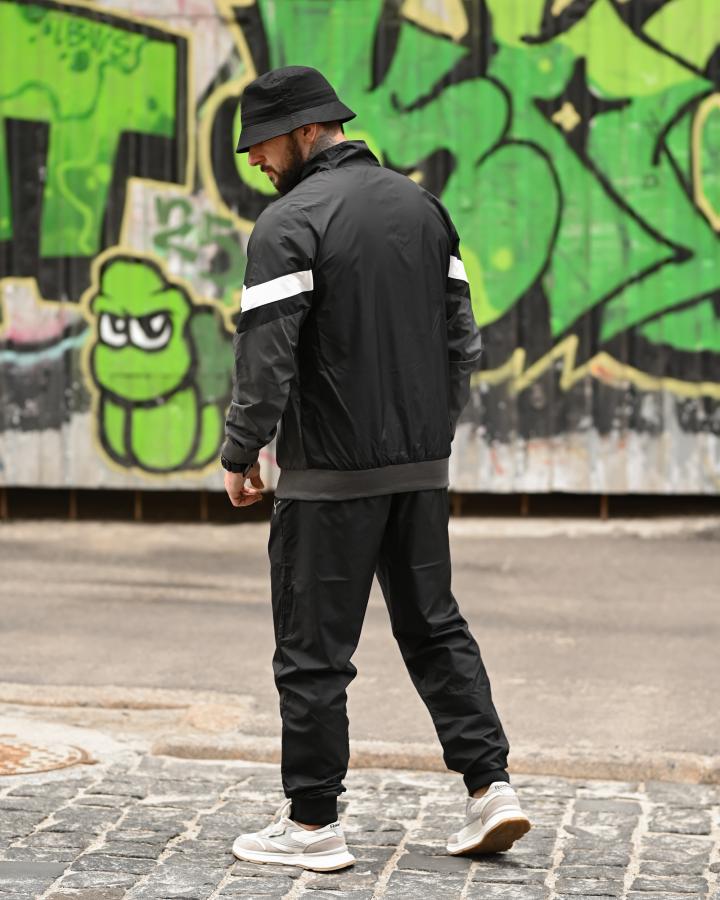 Спортивний костюм RETRO Pu black ВТ4684 - фото 5
