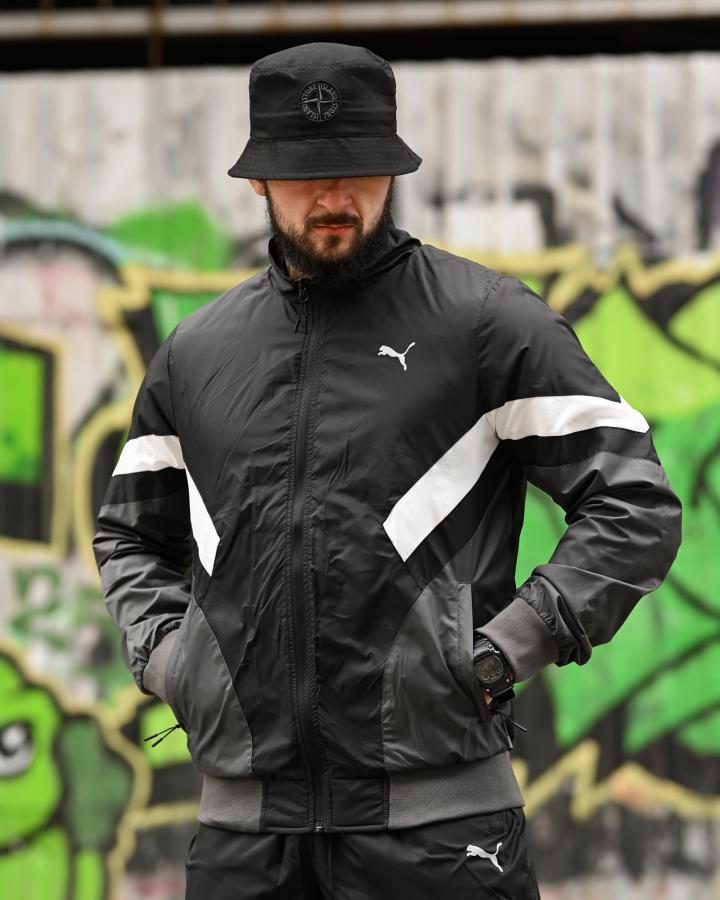 Спортивний костюм RETRO Pu black ВТ4684 - фото 6