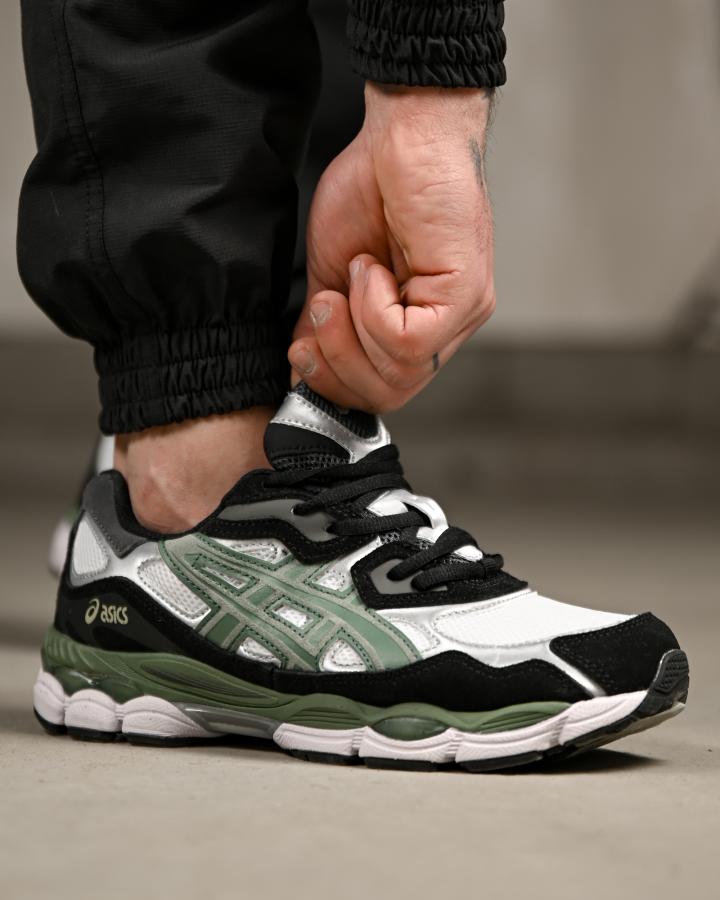 Кросівки ASICS green ТР6065 - фото 4