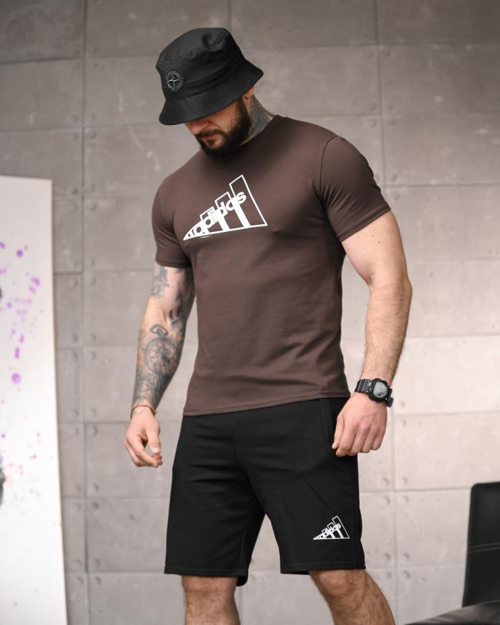 Літній комплект Adi logo brown ТР6161