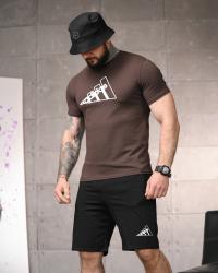 Літній комплект Adi logo brown ТР6161
